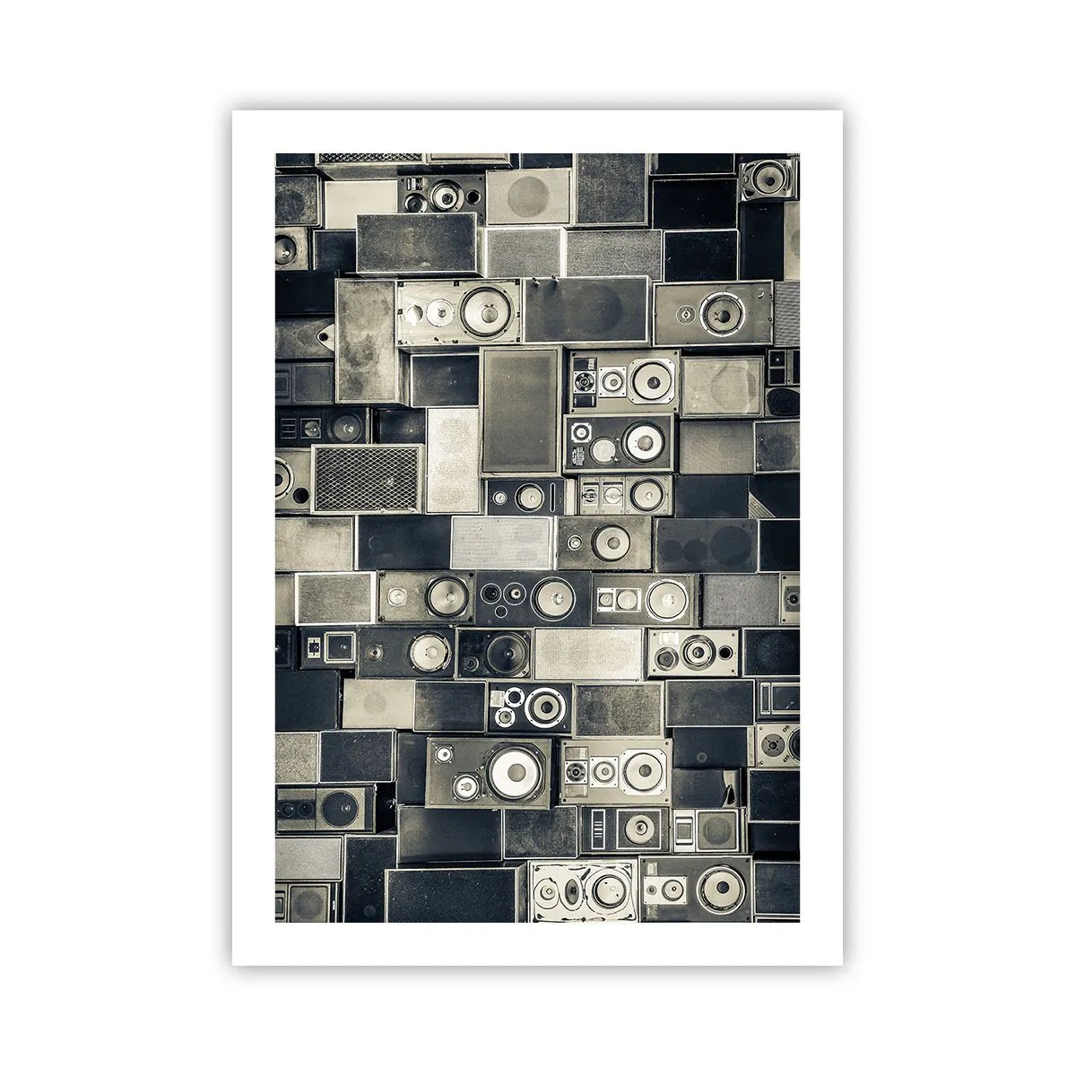 Poster - And Music Is Playing - 50x70 cm