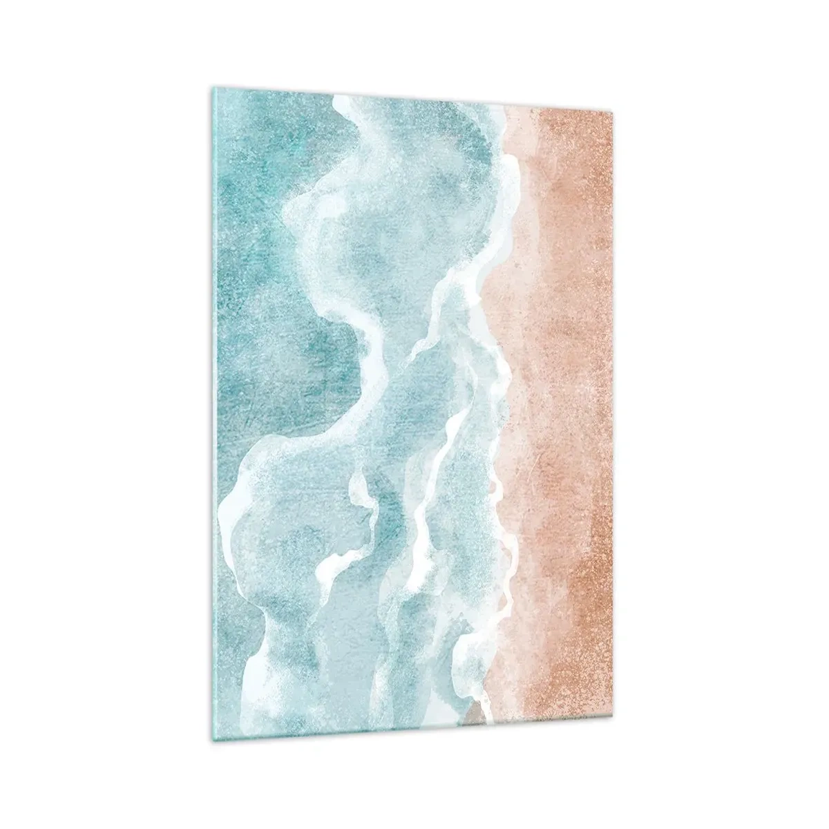 Glass picture - Cloudy Abstract - 70x100 cm