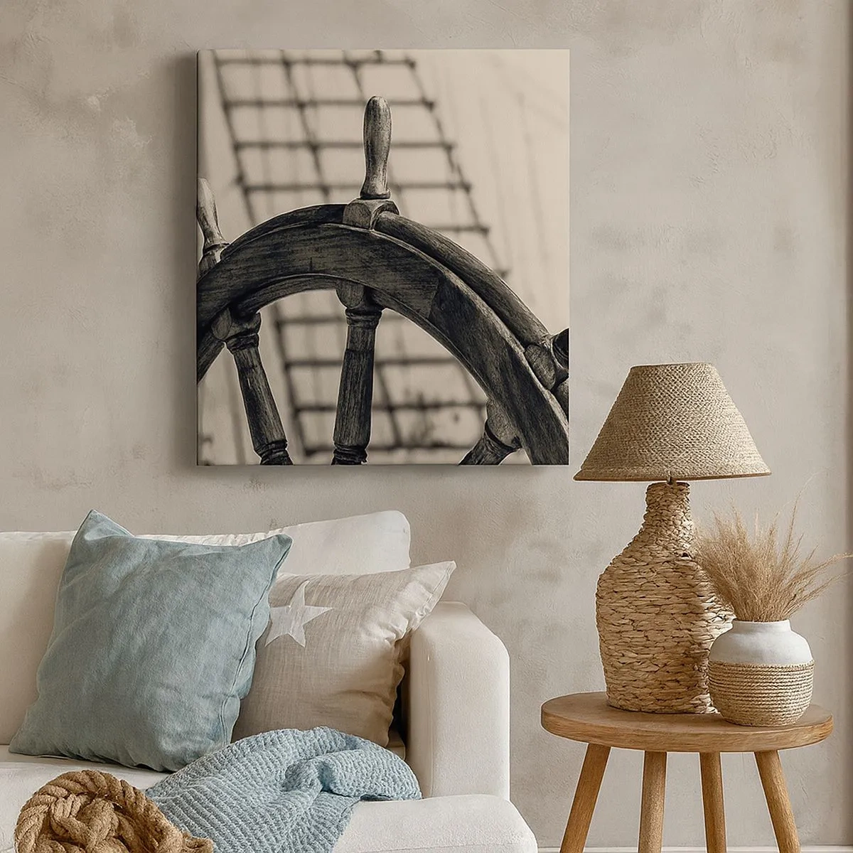 Canvas picture - Sea Tales - 30x30 cm