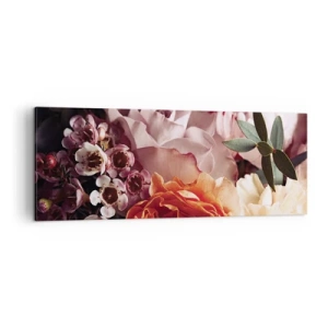 Canvas picture - Wrapped by Beauty - 140x50 cm