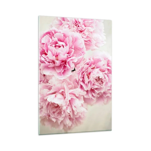 Glass picture - In Pink Splendour - 80x120 cm