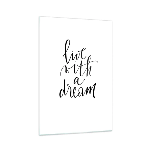 Glass picture - Of Course - 70x100 cm