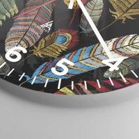 Clock face with numbers
