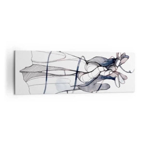 Canvas picture - Study of Touch - 160x50 cm