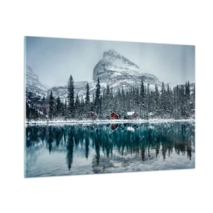Glass picture - Canadian Retreat - 100x70 cm