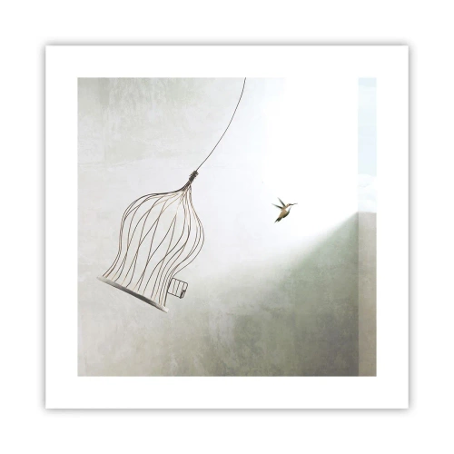 Poster - In His Element - 40x40 cm