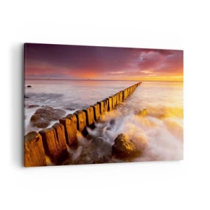 Canvas picture - Gentleness of Waves - 120x80 cm
