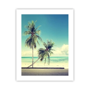 Poster - Holiday Time - 40x50 cm