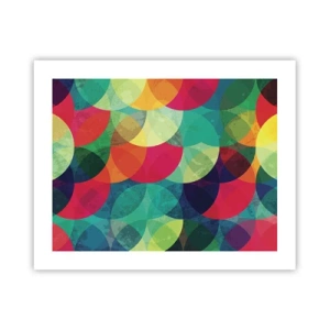 Poster - Into the Rainbow - 50x40 cm