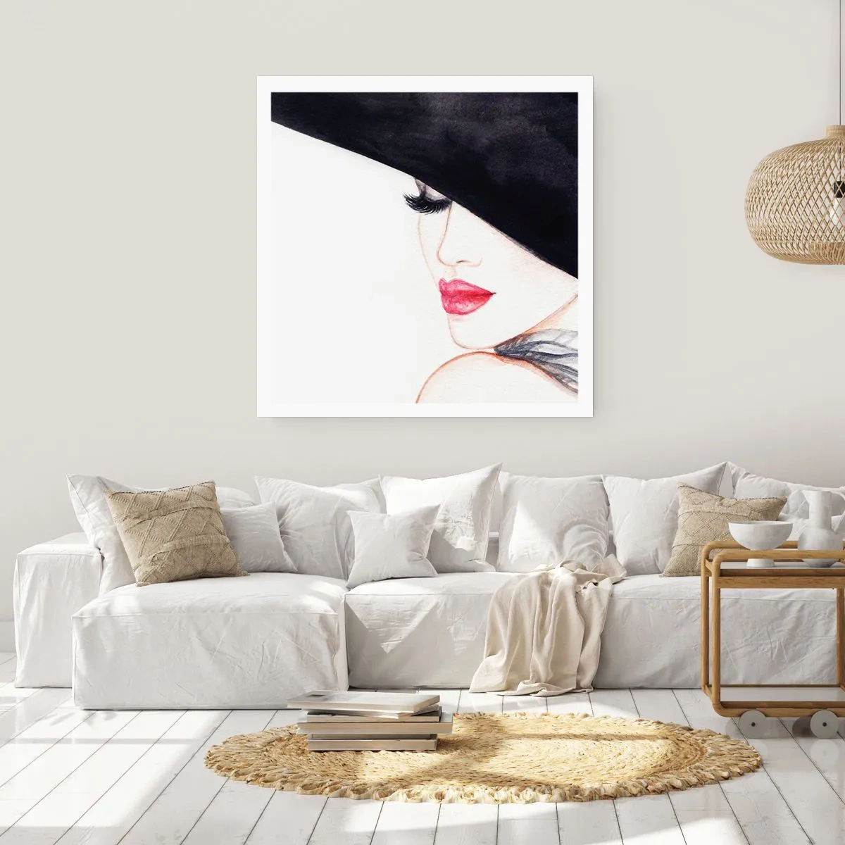 Poster - Elegance and Sensuality - 50x50 cm