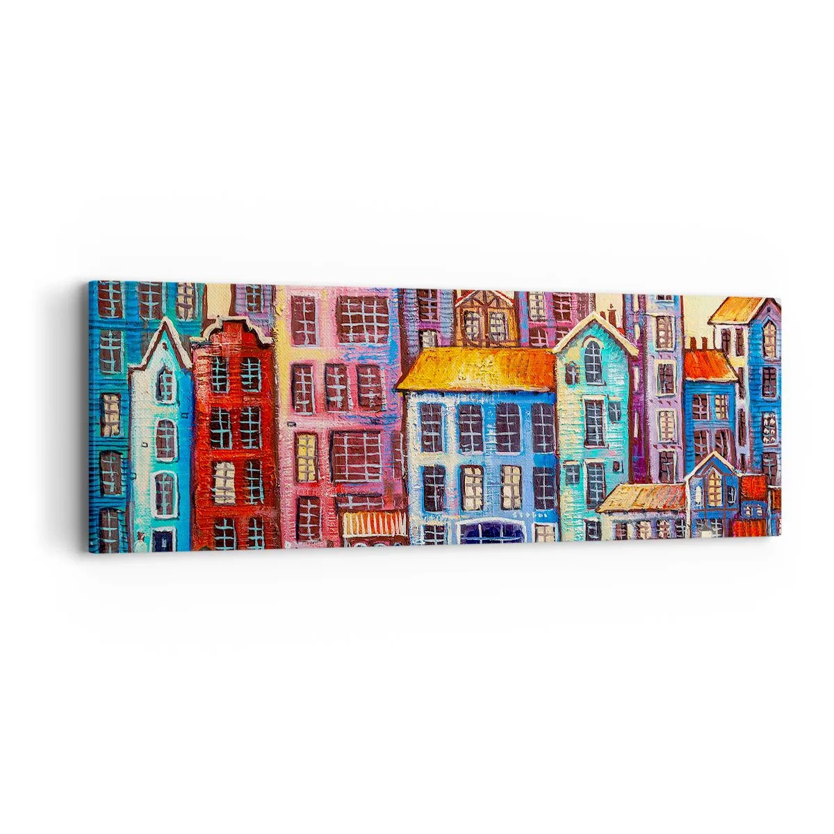 Canvas picture - City Like From a Fairytale - 90x30 cm