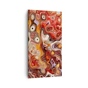 Canvas picture - If Nuts Dissolved in Honey - 55x100 cm