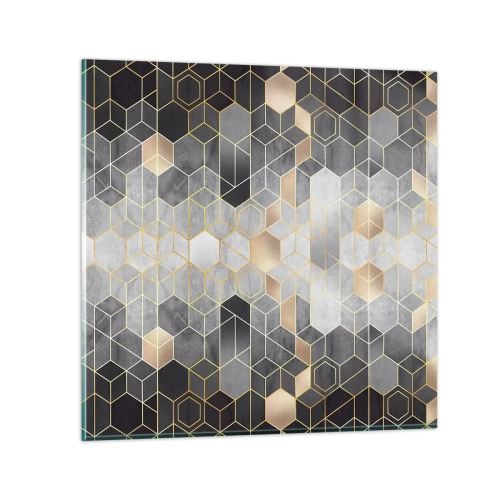 Glass picture - Diamond Composition - 70x70 cm