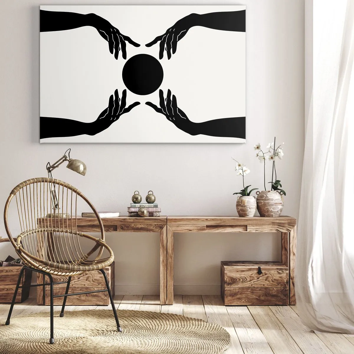 Canvas picture - Secret Sign - 100x70 cm