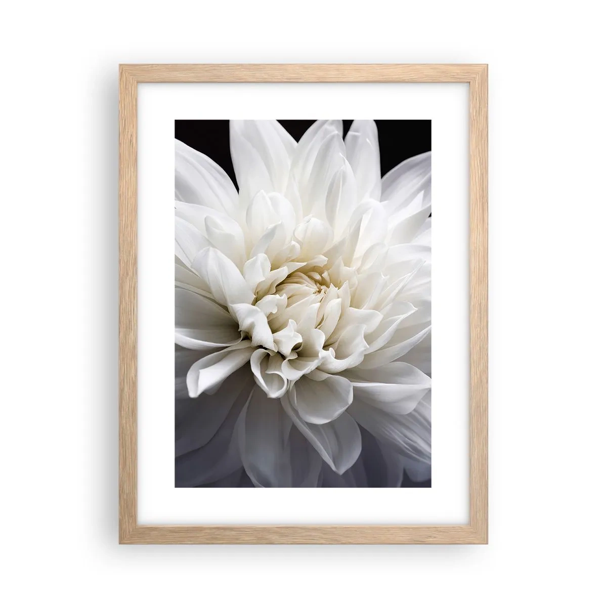 Poster in light oak frame - Bride's Morning - 30x40 cm