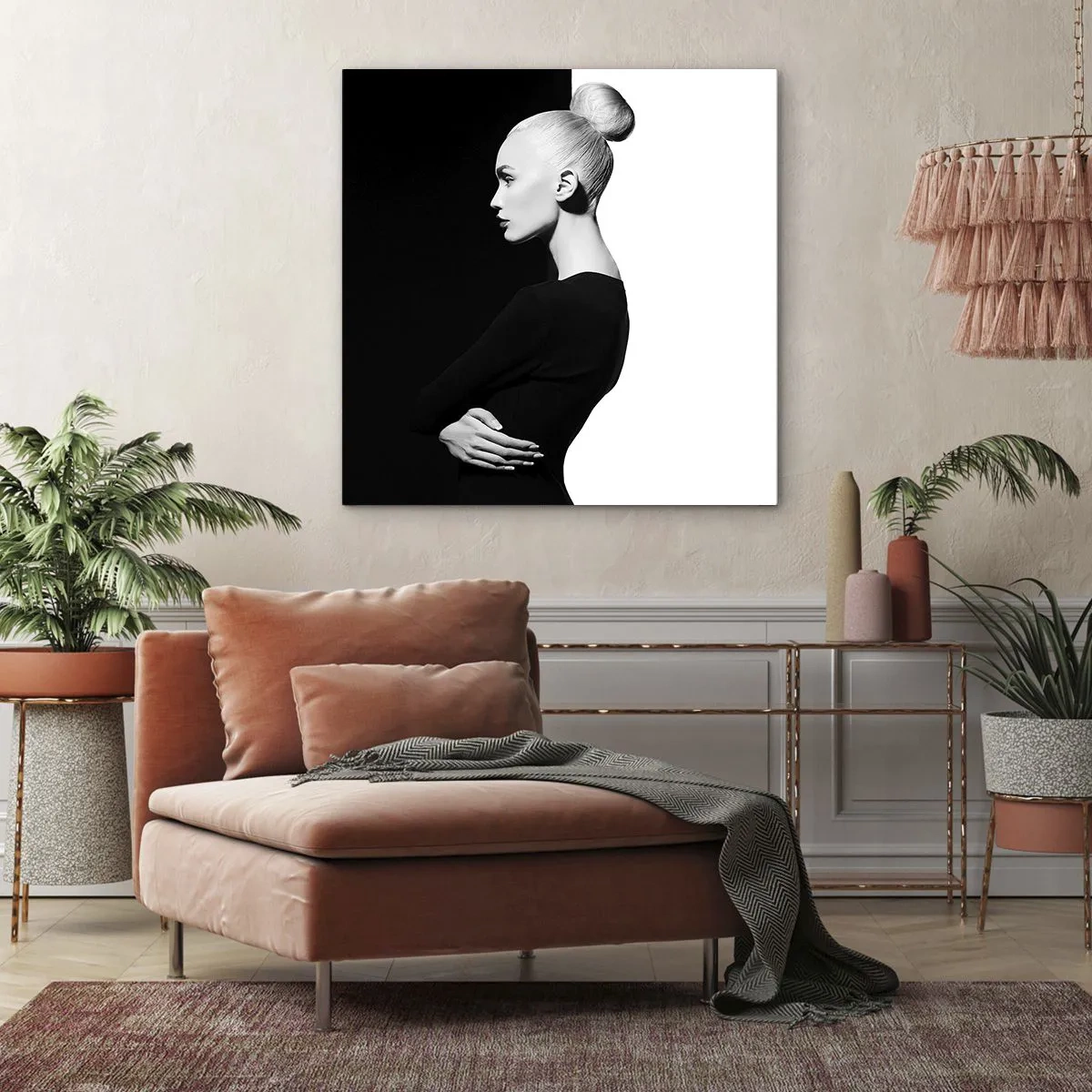 Canvas picture - Simply a Woman - 30x30 cm