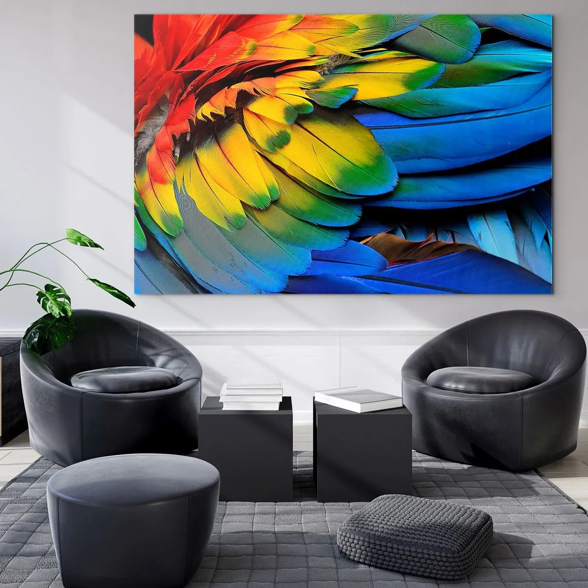 Glass picture - Bird Of Paradise - 120x80 cm