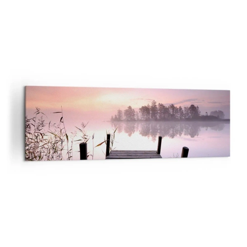 Canvas picture - Out from a Lilac Fog… - 160x50 cm