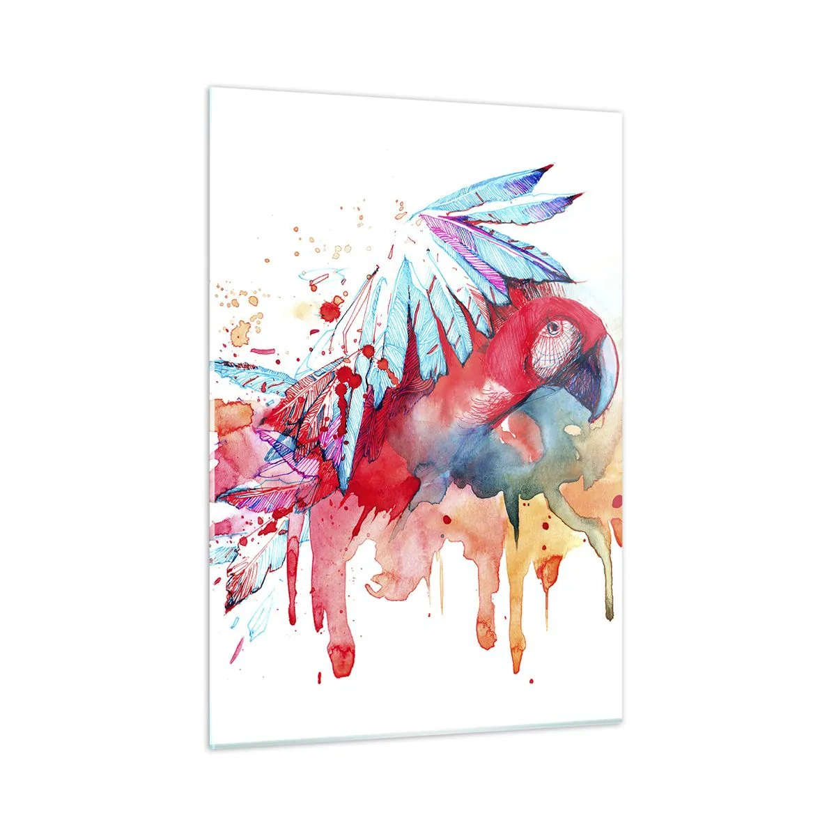 Glass picture - . - 50x70 cm