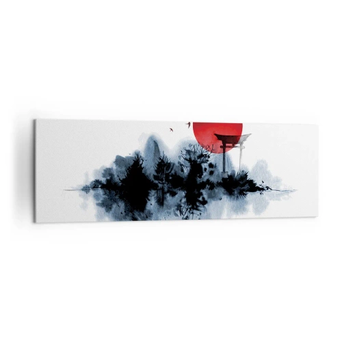 Canvas picture - Japanese View - 160x50 cm
