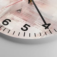 Clock face with numbers