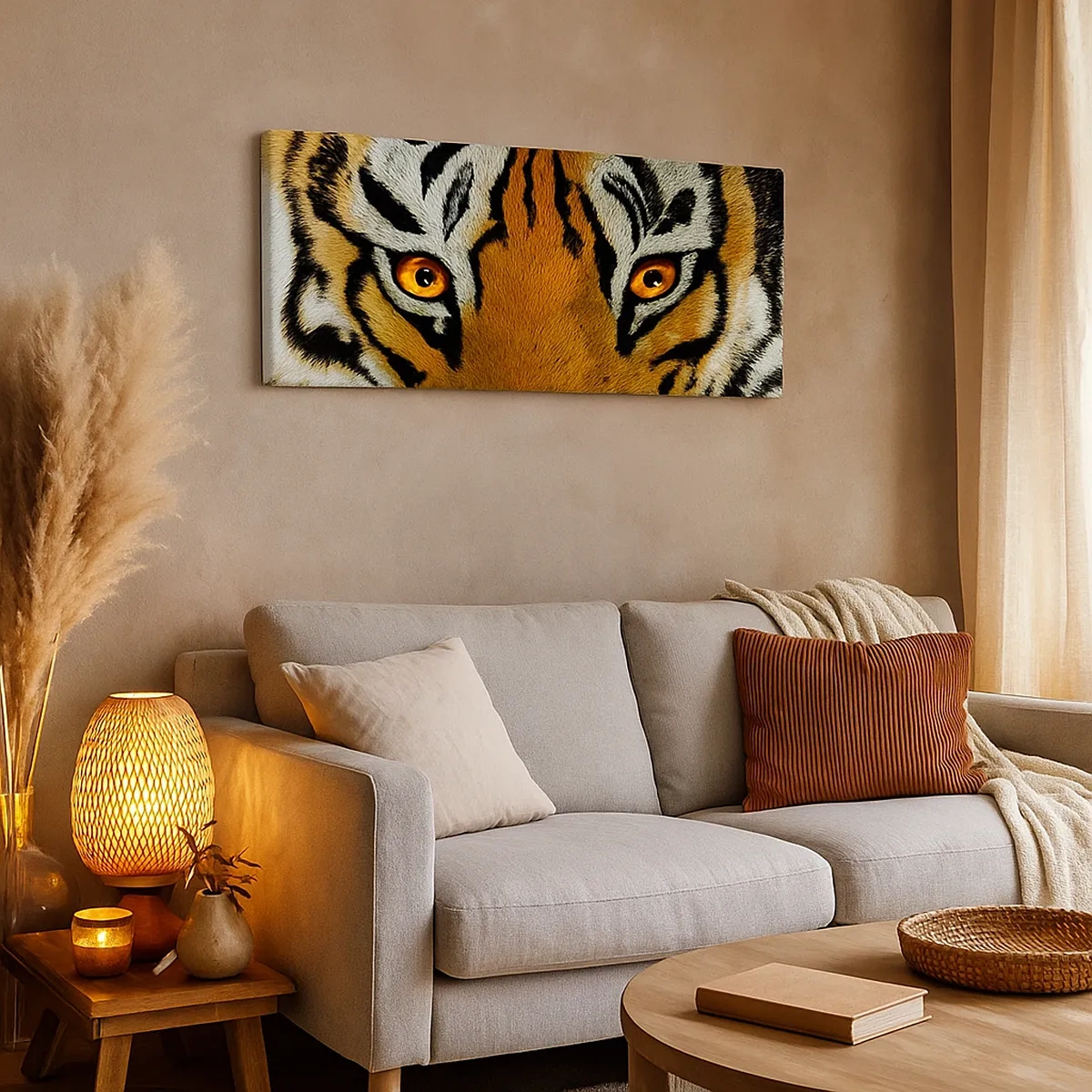 Canvas picture - Fearsome and Beautiful - 30x30 cm