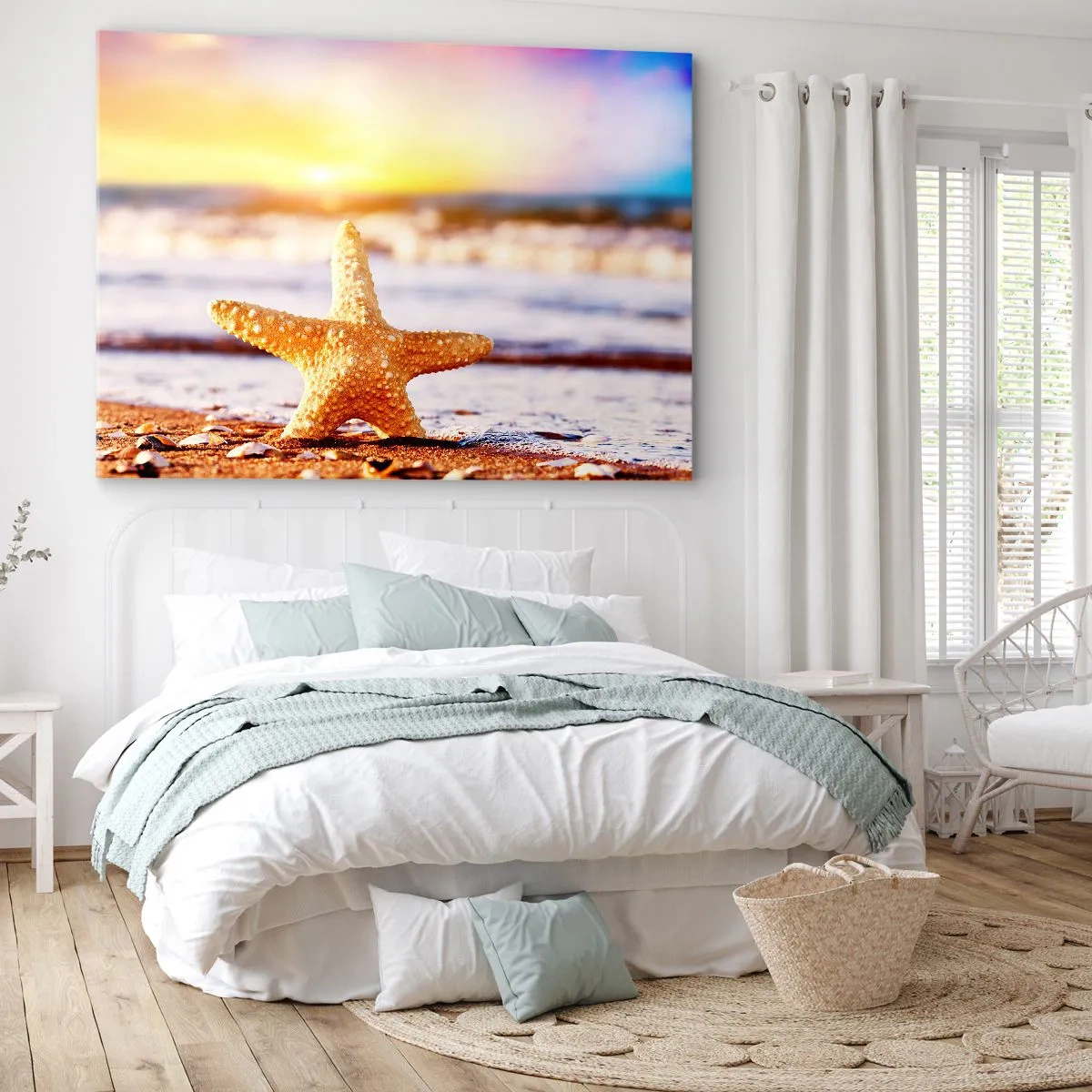 Canvas picture - Sea Kiss - 120x80 cm