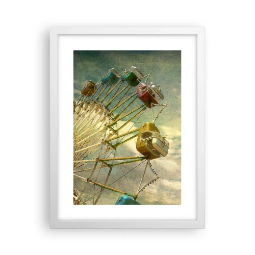 Poster in white frmae - There Will Be Fun… - 30x40 cm