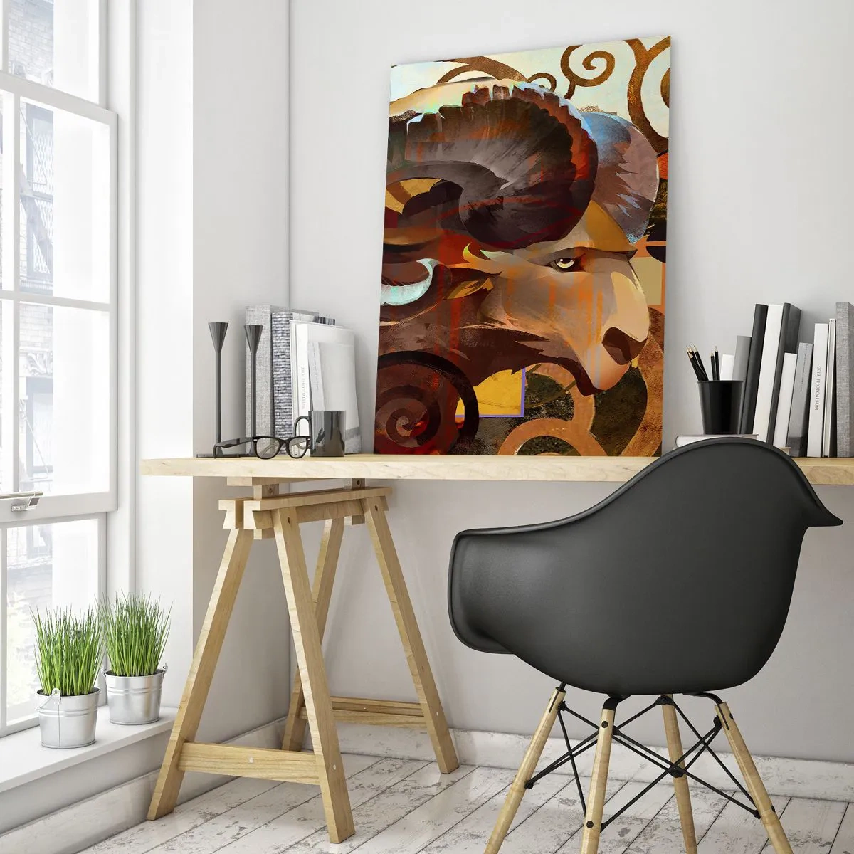 Glass picture - Magic - Religions - Rituals - 50x70 cm