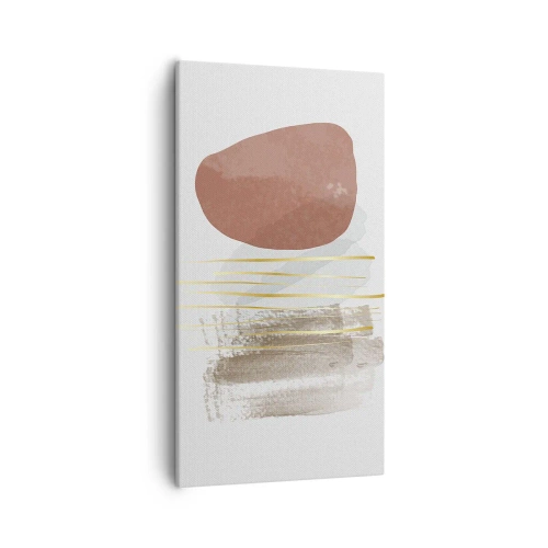 Canvas picture - Abstract Colonnade - 55x100 cm