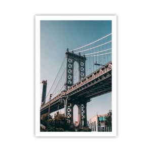 Poster - Over the City Waves - 61x91 cm