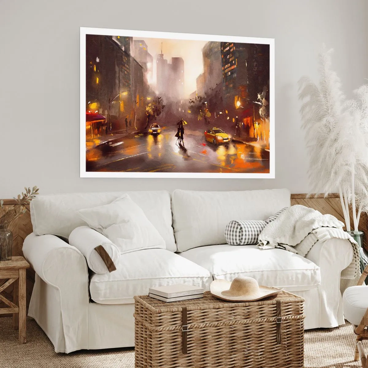 Poster - In New York Lights - 50x40 cm