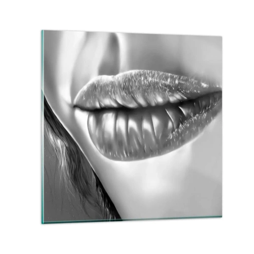 Glass picture - I Know What You Are Thinking - 70x70 cm