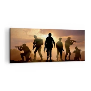 Canvas picture - Brothers In Arms - 120x50 cm