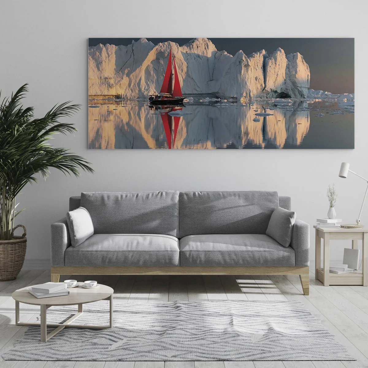 Glass picture - On the Edge of the World - 120x50 cm