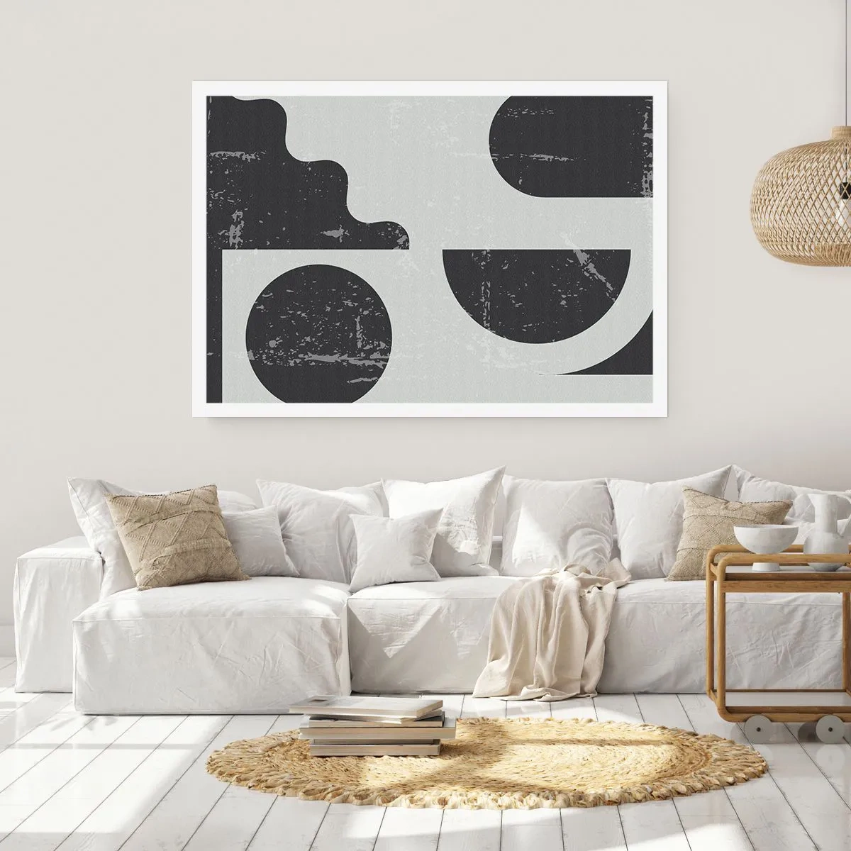 Poster - Composition Above and Under - 40x30 cm