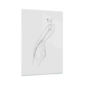 Glass picture - Barely a Promise - 70x100 cm