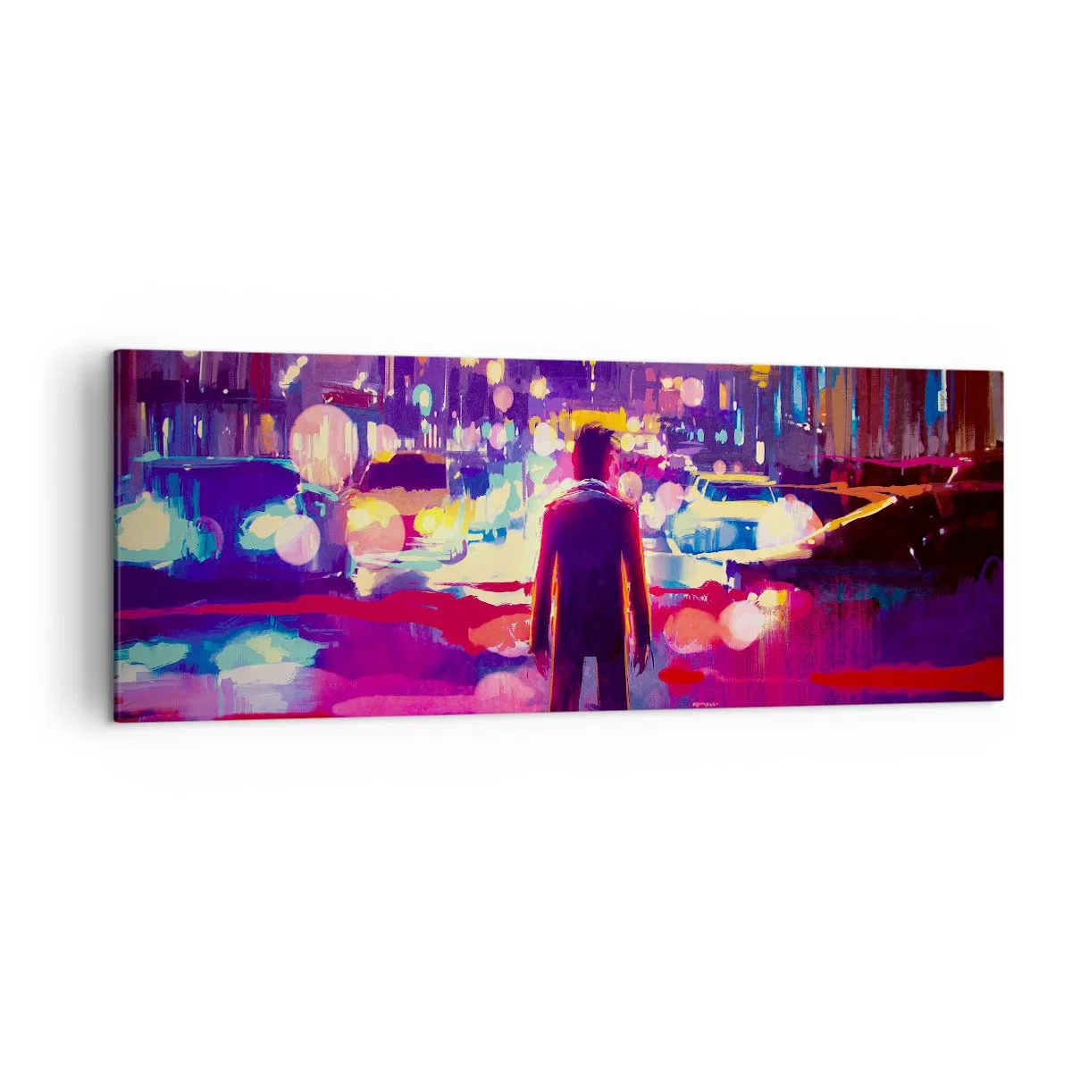 Canvas picture - Immersed in Light - 140x50 cm