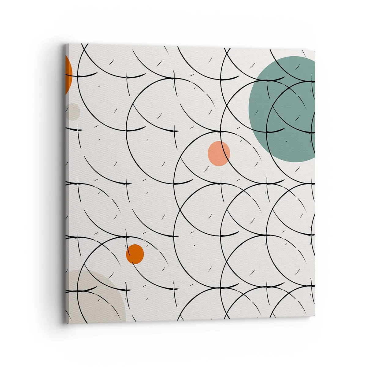 Canvas picture - In the Spirit of Pop-art - 70x70 cm