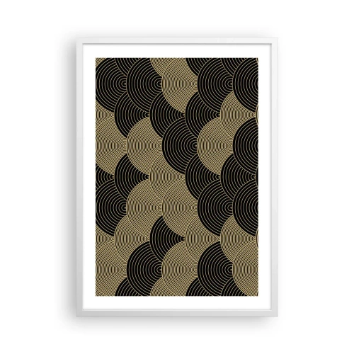 Poster in white frmae - Unity in Multitude - 50x70 cm