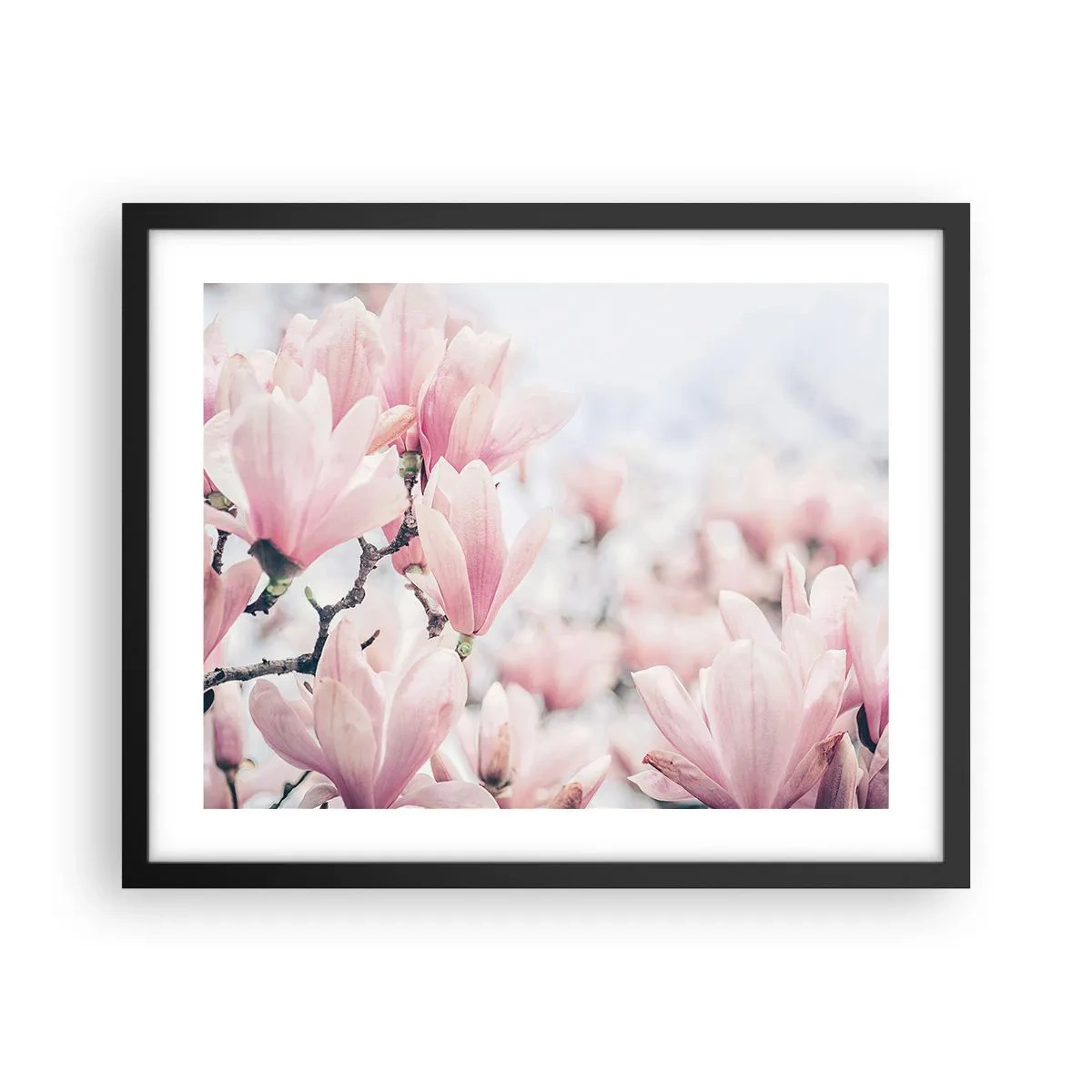 Poster in black frame - Ideal of Subtlety - 50x40 cm