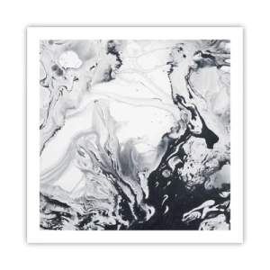 Poster - Earth's Interior - 60x60 cm