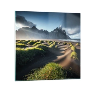 Glass picture - Harmony of Elements - 40x40 cm