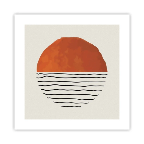 Poster - In Japanese Style - 40x40 cm