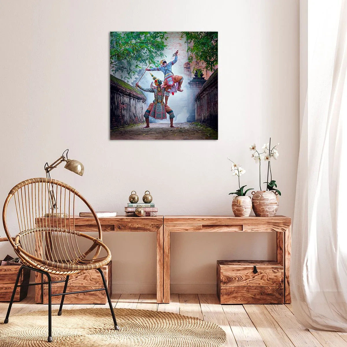 Canvas picture - Lethally Beautiful Dance - 70x70 cm