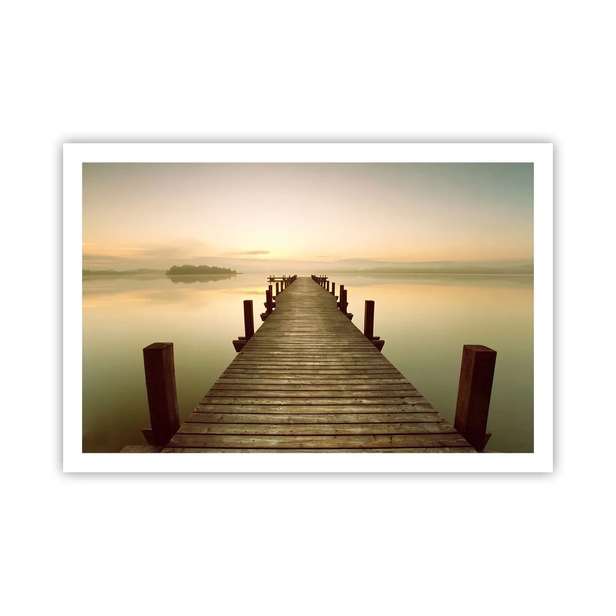 Poster - Before Dawn, Dawn, Light - 91x61 cm
