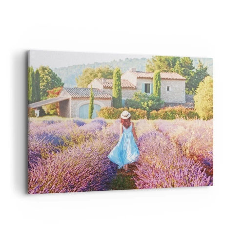 Canvas picture - Lavender Girl - 100x70 cm