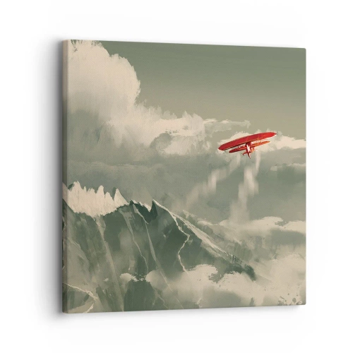 Canvas picture - Fearless Pioneer - 30x30 cm