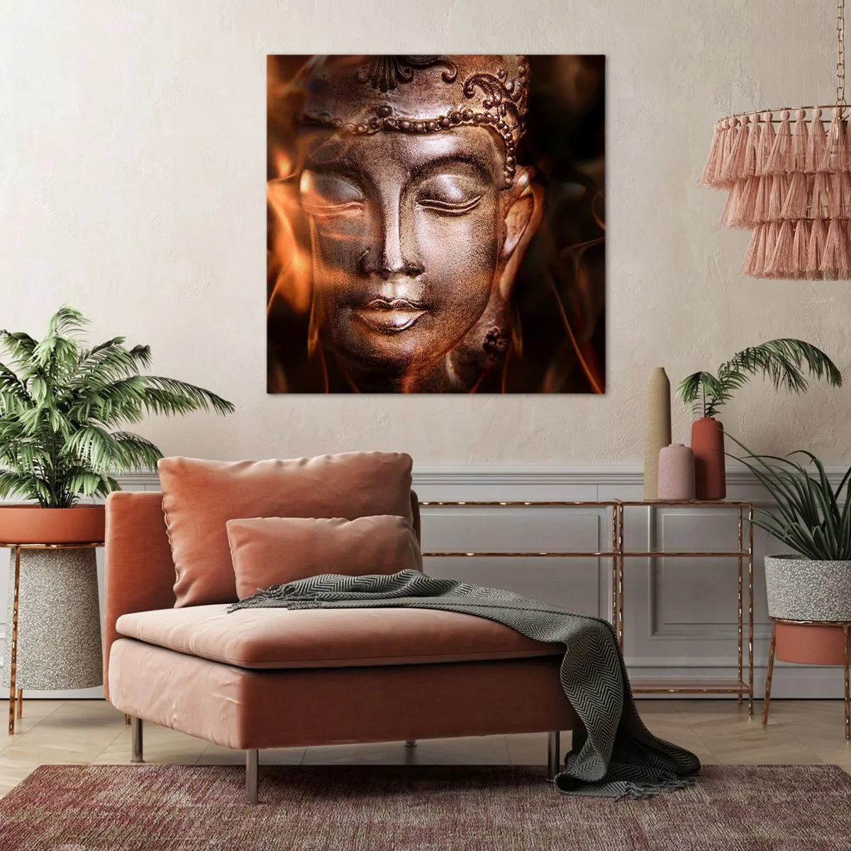 Canvas picture - There Is Only Now and Here - 60x60 cm