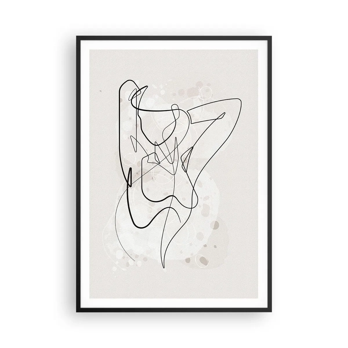 Poster in black frame - Art of Seduction - 70x100 cm